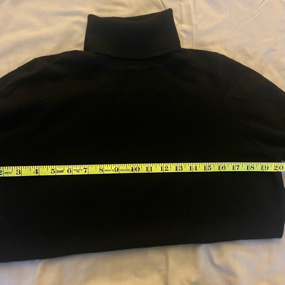 Charter Club Cashmere Women's Black Turtleneck Sweater - Picture 3 of 7
